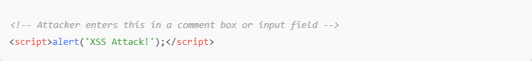 Cross-Site Scripting (XSS)