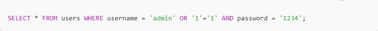 SQL Injection 