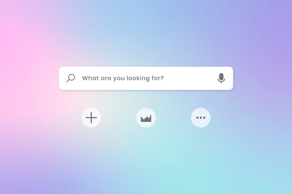Searchable FAQ Bar