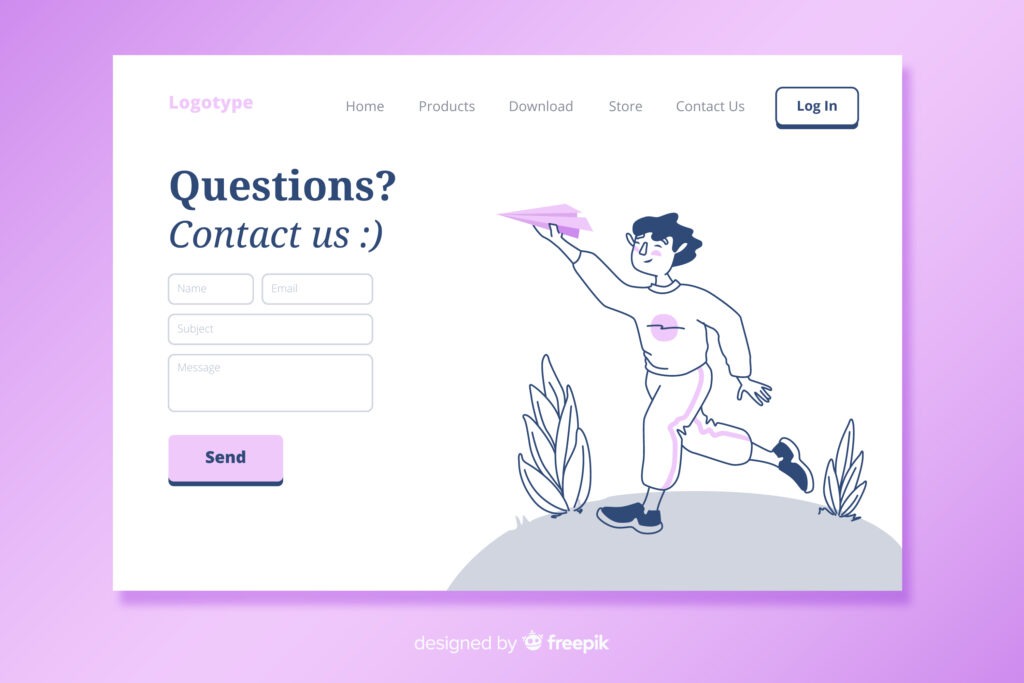 Subtle animations faqs on website