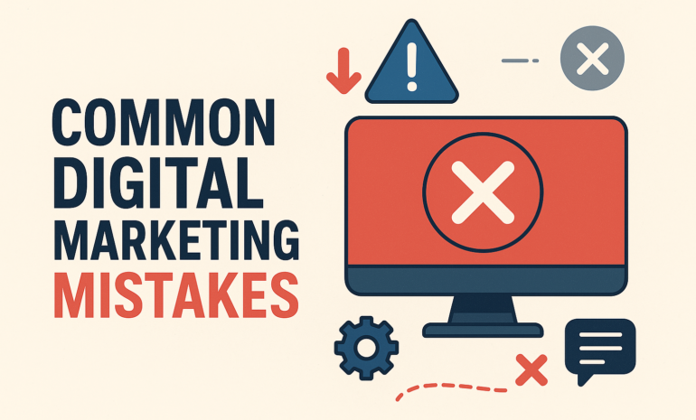 Common Digital Marketing Mistakes