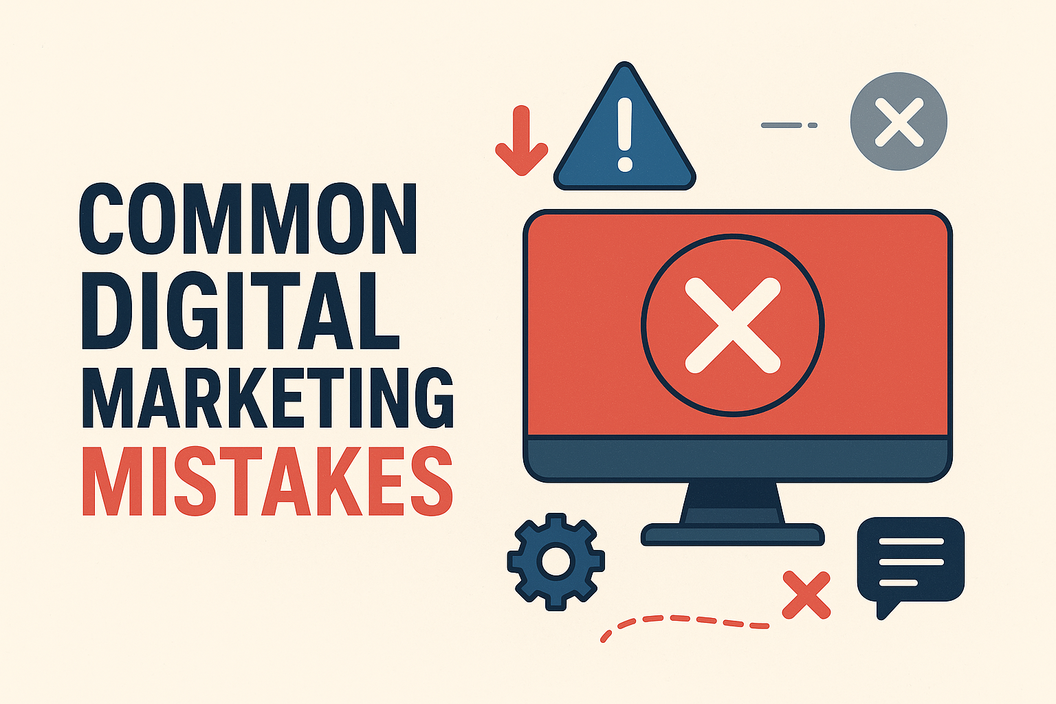Common Digital Marketing Mistakes