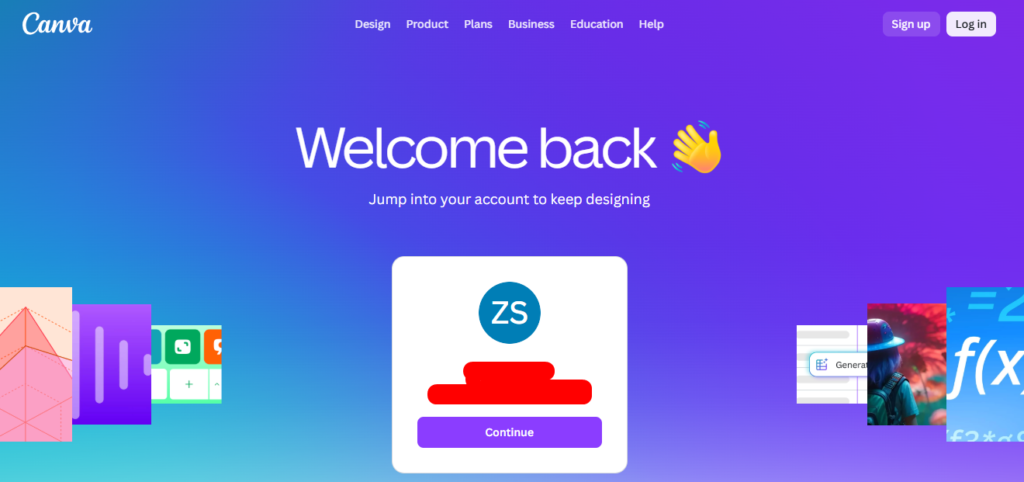 Canva screenshot