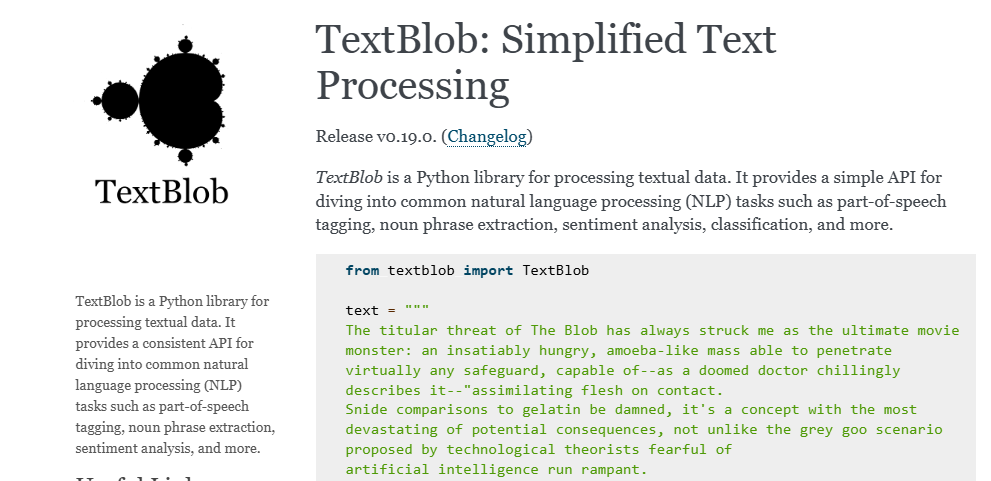 TextBlob