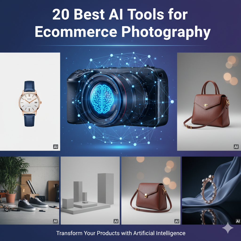 20 Best AI Tools for eCommerce Photography