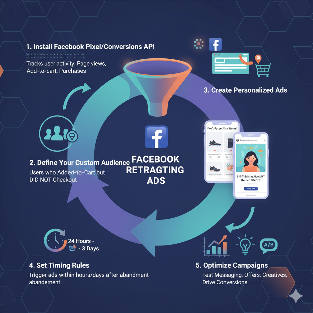 Abandoned Cart Retargeting Ads Work on Facebook