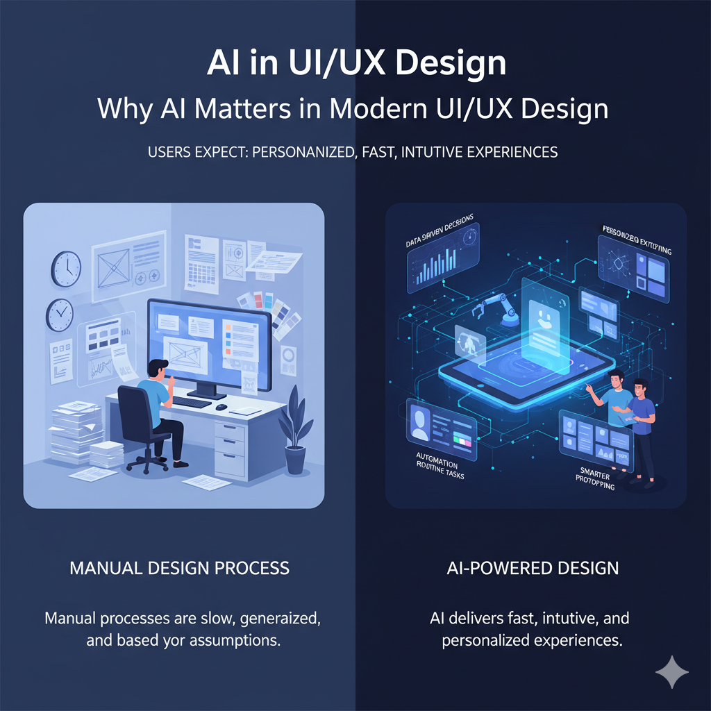 AI Matters in Modern UI/UX Design