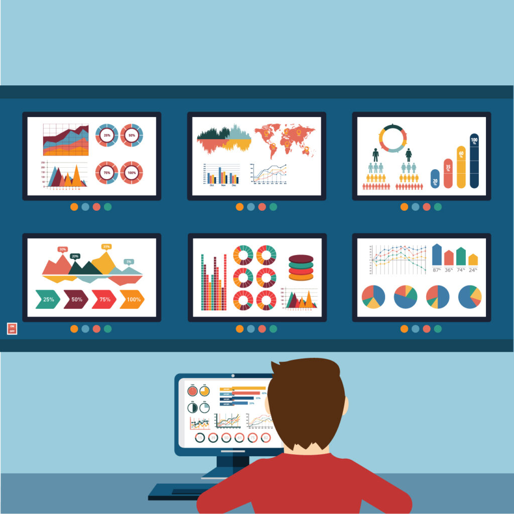 Monitor Overlap and Competition