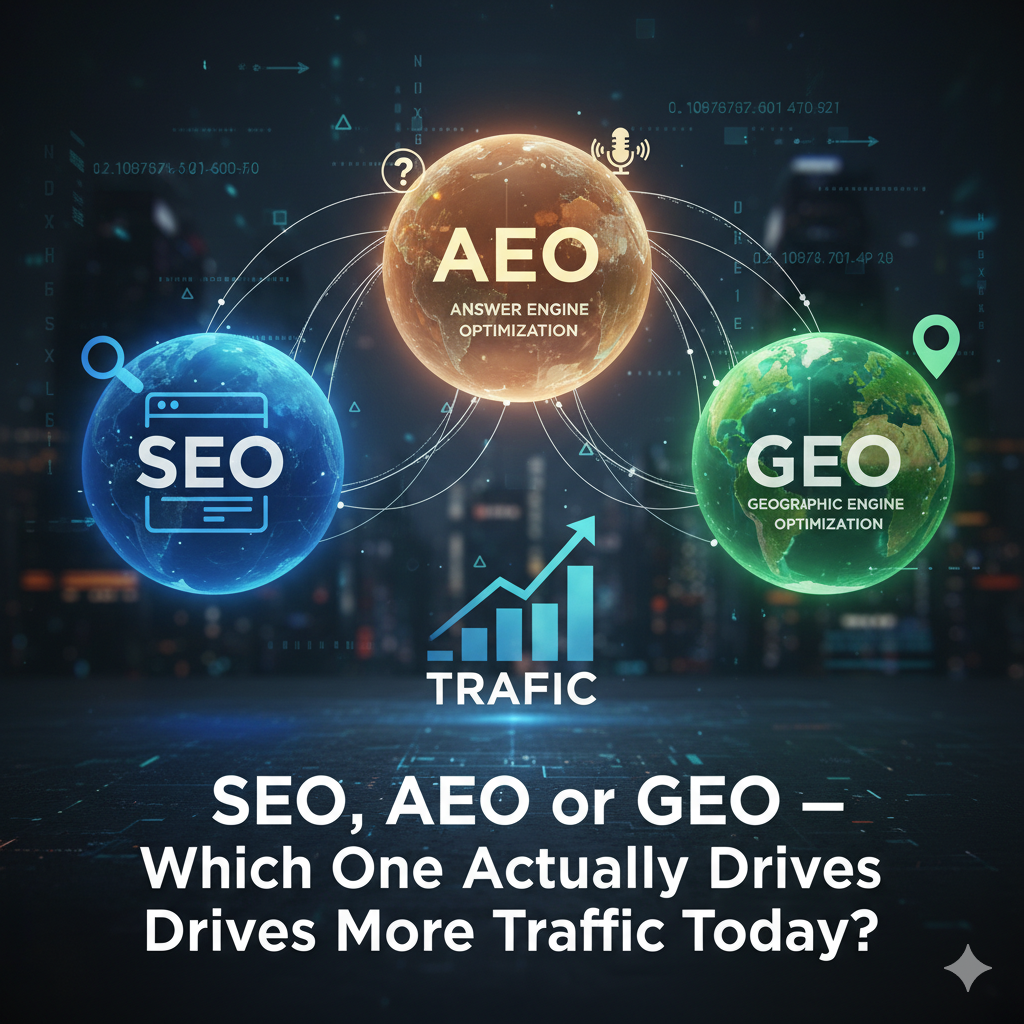 SEO, AEO, or GEO